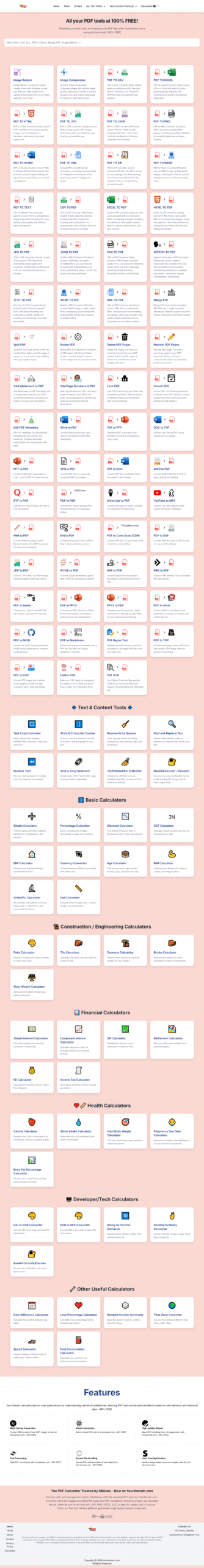80+ Tools Website Source Code to Launch Your Multi-Tool Website In Min