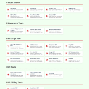 AdSense Ready 50+ Multi PDF Tools Website PHP Script With Admin Panel
